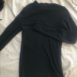 Black long sleeve top